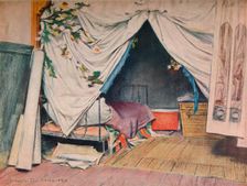 The Artist's Paris Studio 1893. Artist: Stanislaw Wyspianski