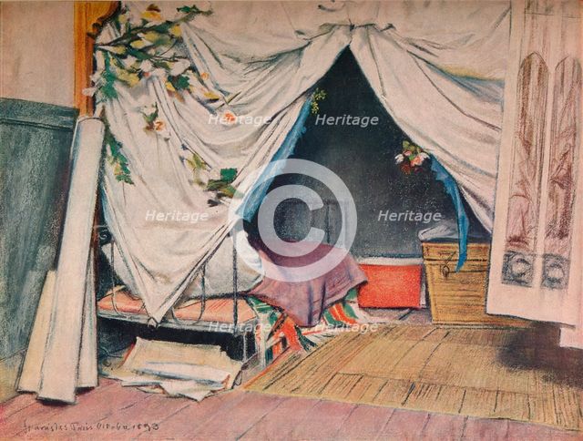 'The Artist's Paris Studio', 1893. Artist: Stanislaw Wyspianski.