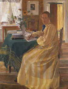 The Artist's Sister, 1899. Creator: Carl Wilhelmson