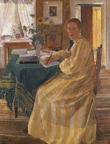 The Artist's Sister, 1899. Creator: Carl Wilhelmson