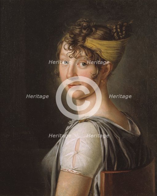 The Artist's Sister Wilhelmina, 1806. Creator: Per Krafft the Younger.