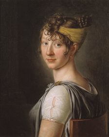 The Artist's Sister Wilhelmina, 1806. Creator: Per Krafft the Younger