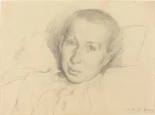 The Artist's Sister, Marie von Kalckreuth, 1897. Creator: Leopold Kalckreuth