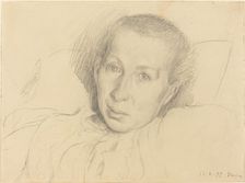 The Artist's Sister, Marie von Kalckreuth, 1897. Creator: Leopold Kalckreuth