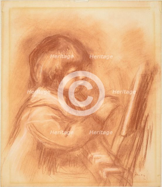The Artist's Son Claude or "Coco", c. 1906. Creator: Pierre-Auguste Renoir.