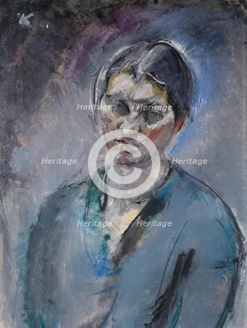 The artist's wife, 1914. Creator: Anton Kolig.