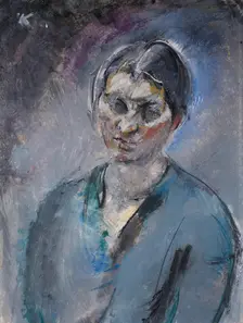 The artist's wife, 1914. Creator: Anton Kolig