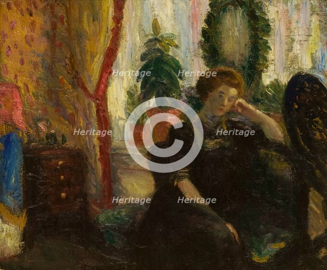 The Artist's Wife, c. 1905. Creator: William James Glackens.