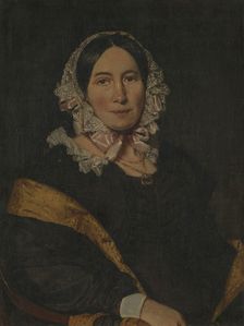 The Artist's Wife Kathrine, 1845. Creator: Christian Albrecht Jensen
