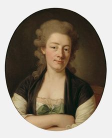 The Artist's Wife Maria Wilhelmina, 18th century. Creator: Per Krafft the Elder