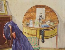 The artist's bedroom in St Petersburg, 1932