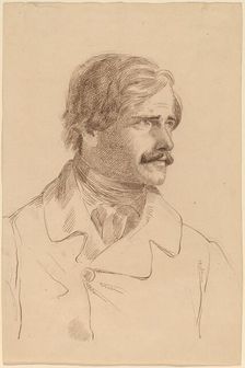 The Artist's Brother - Richard Greenough (?), c. 1850. Creator: Horatio Greenough