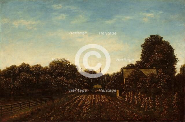 The Artist's Garden, c. 1879/1889. Creator: Ralph Blakelock.