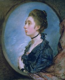 The Artist's Daughter Margaret c1772. Artist: Thomas Gainsborough