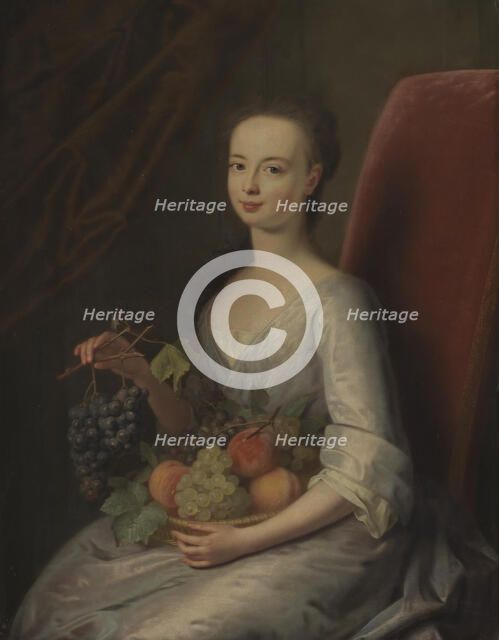 The Artist's Daugther, 1728. Creator: Balthasar Denner.