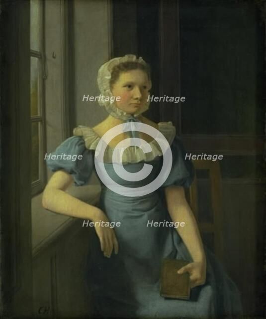 The Artist's Eldest Sister, 1825. Creator: Constantin Hansen.