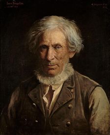 The Artist's Father, Lars Bergslien, 1870. Creator: Knud Bergslien