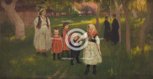 The Artist’s Family, 1905. Creator: Wlodzimierz Tetmajer.