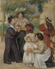 The Artist's Family (La Famille de l'artiste) , 1896. Creator: Renoir, Pierre Auguste (1841-1919)