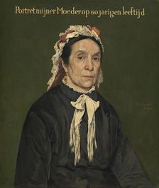 The Artist's Mother, 1880. Creator: Pieter Verhaert