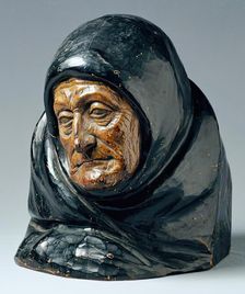 The artist's mother, 1905. Creator: Franz Zelezny
