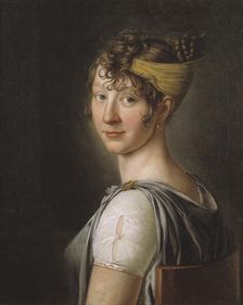 The Artist's Sister Wilhelmina, 1806. Creator: Per Krafft the Younger