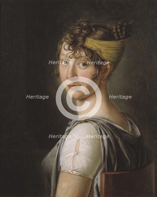 The Artist's Sister Wilhelmina, 1806. Creator: Per Krafft the Younger.