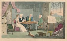 The Artist's Room 1820. Artist: Thomas Rowlandson