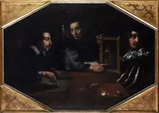The artist's workshop (Family portrait), c1650