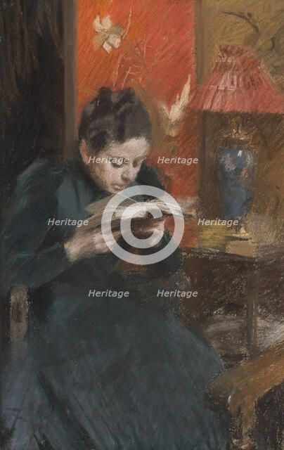 The Artist's Wife, 1889. Creator: Anders Leonard Zorn.