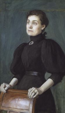 The Artist's Wife, 1895. Creator: Eero Jarnefelt