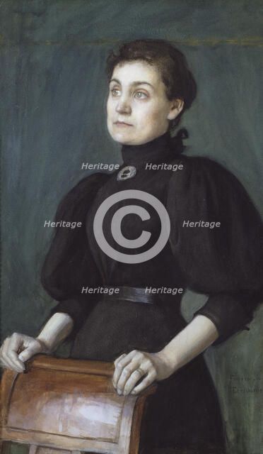The Artist's Wife, 1895. Creator: Eero Jarnefelt.