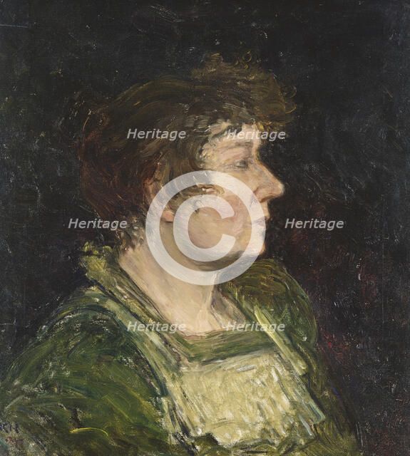 The Artist's Wife, 1898. Creator: Karl Nordström.