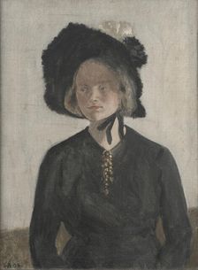 The Artist's Wife, Eva, 1906. Creator: Ivar Arosenius