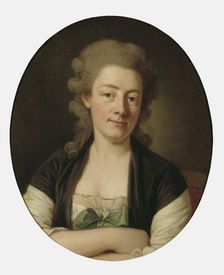 The Artist's Wife Maria Wilhelmina, 18th century. Creator: Per Krafft the Elder