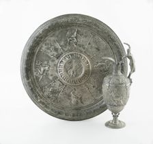 The Arts Ewer and Basin, France, 1887/89. Creator: Jules-Paul Brateau