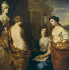 The Arts Round the Bust of Queen Kristina of Sweden. Creator: David Klocker Ehrenstrahl