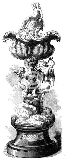 The Ascot Race Plate: the Ascot Cup - Perseus and Andromeda, 1856.  Creator: Unknown.
