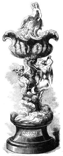 The Ascot Race Plate: the Ascot Cup - Perseus and Andromeda, 1856. Creator: Unknown