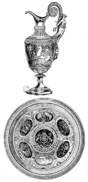 The Ascot Royal Hunt Cup, 1890. Creator: Unknown.