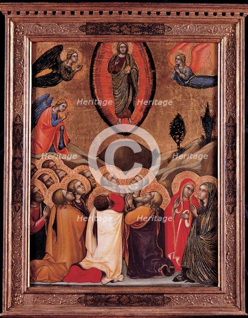 The Ascension, 1374. Artist: Barnaba da Modena (c. 1328 – c. 1386)