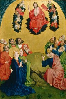 The Ascension, 1456/1457. Creator: Johann Koerbecke