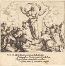 The Ascension, 1547. Creator: Augustin Hirschvogel