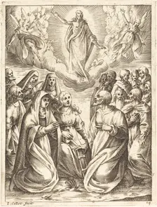 The Ascension, 1608/1611. Creator: Jacques Callot