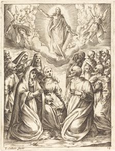 The Ascension, 1608/1611. Creator: Jacques Callot
