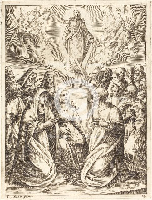 The Ascension, 1608/1611. Creator: Jacques Callot.
