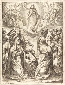 The Ascension, 1608/1611. Creator: Jacques Callot