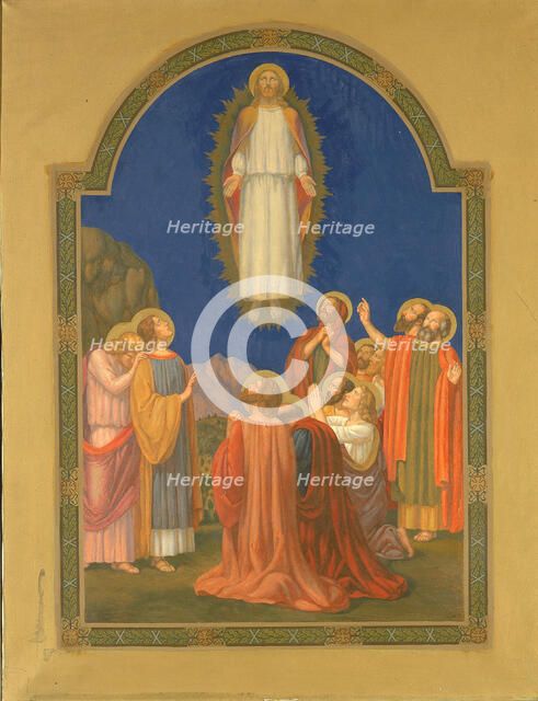 The Ascension, 1915-1925. Creator: H. Siddons Mowbray.
