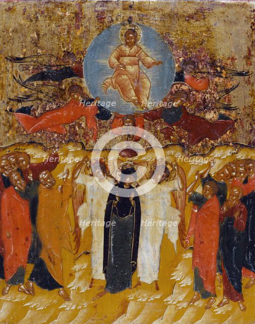The Ascension, between 1700 and 1800. Creator: School of Palekh.