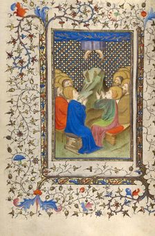 The Ascension; Book of Hours, about 1410. Creator: Unknown